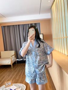 🌈Ready Stock Malaysia🌈 Ice Silk Sleepwear Womens Silk Satin Pyjamas Set