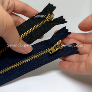 (1pcs) Resleting Jeans YKK Original 5" 13cm / Resleting Celana YKK 5 Inch Navy Hitam