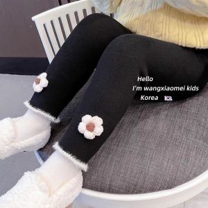 JIFANPAUL | Girls Thermal Leggings Warm