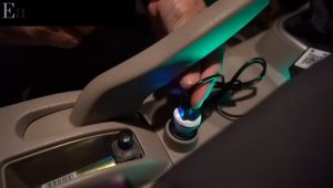 Universal Car RGB Ambient Lights LED Strips Interior Lamps 8 Colors Decorative W/ USB Remote App Music Control Auto Decorative Lamps