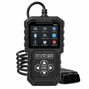 Máy Quét Chẩn Đoán OBDII Chuyên Nghiệp V601 Đọc Đèn Báo Lỗi Động Cơ Ô Tô Có Dữ Liệu Trực Tiếp & Chức Năng Kiểm Tra Độ Sẵn Sàng Phát Hiện Khí Thải O2