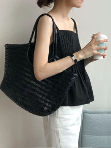 French Style Sleeveless Clavicle Strap Vest Women Summer New Square Collar Pleated Loose Design Sensation Outerwear Doll Shirt Top