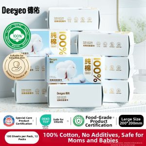 DEYOU | Cotton Facial Towel for Sensitive Skin Baby Care