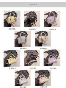 Chic Boston Small Handbag Womens Crossbody Commuter Bag Fashionable Summer 2025 Single Shoulder Sling Bag PU Leather