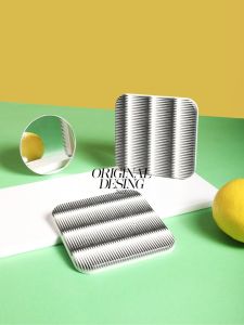 Original Graffiti Water Absorbent Silicon Dendroid Mat Cup Coaster Bathroom Vanity Display Pad Nordic Ins Style Square Home Use