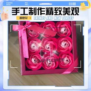 【SG STOCK】Birthday Gift Valentines Day Small Gift Soap Flower Mothers Day Gift Eternal Flower Gift  Soap Flower