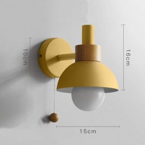 Đèn LED Dây Kéo E27 Đèn Tường Thiết Kế Tối Giản Phòng Ngủ Đầu Giường Phòng Khách Hành Lang Phòng Ăn Chiếu Sáng Đương Đại