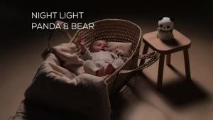 Taf Toys โคมไฟซิลิโคนนุ่มนิ่ม Night Light ปรับไฟได้ ตั้งเวลาได้ เสริมพัฒนาการ 0 เดือน ขึ้นไป