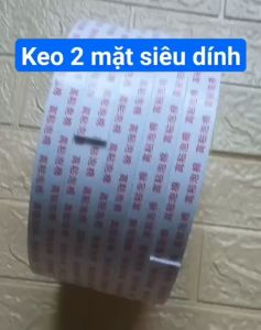 HCM - BĂNG KEO 2 MẶT XỐP MỀM CHỐNG THẤM NƯỚC