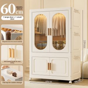 Foldable Multi-use Clothing Storage Cabinet