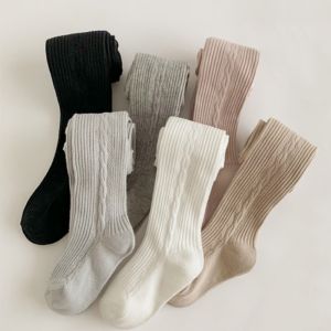 Quần Cotton Nữ Quần Legging Công Chúa Mềm Mại Cho Thời Trang Mùa Xuân Mùa Thu Quần Trẻ Em Màu Trơn 2-8 Tuổi