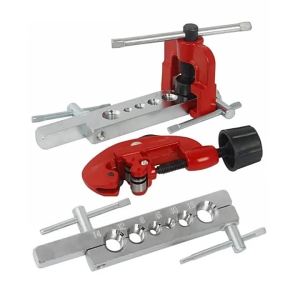 3-28mm Copper Tube Cutter & Flaring Tool Kit Complete Set with Tube Expander Reamer & Mouthparts for Pipe Work