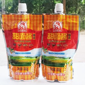 Shandong Qiaoxifu Sweet Sauce 400g Bagged Traditional Brand for Pancakes Roast Duck Noodles Ideal for Quick Meals And Snacks