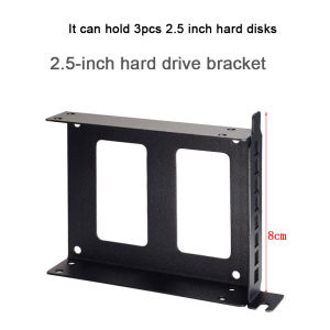 Khay Đựng Ổ Cứng Kim Loại Đa Năng 2.5" Đến 3.5" SSD HDD Giá Đỡ Gắn PCI Bộ Chuyển Đổi Ổ Cứng Để Mở Rộng Lưu Trữ