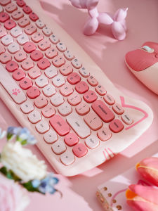 Mofii | Cute Wireless Keyboard and Mouse Set Portable