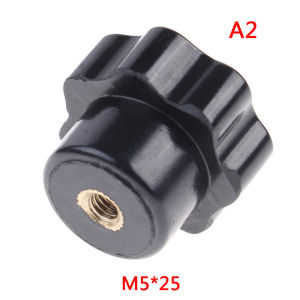 YEGBONG | ! Plastic M4/M5/M6/M8 Female Thread Seven Star Shaped Head Clamping Nuts Knob