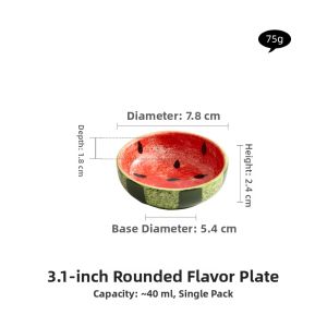 YOGEHOME | Hand-painted Watermelon Ceramic Small Dish