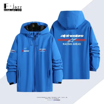 Áo Khoác Alpinestars a Star Motorbike Riding Suit Three-in-One Windproof Polyester Casual Long Sleeve Outdoor Spring Autumn Winter