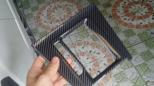 Ốp hộp số carbon sáng bóng cao cấp VELOZ – Nâng cấp nội thất hoàn hảo cho xe VELOZ