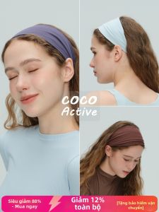 Non-slip Sweat-absorbing Wide Headband for Yoga Pilates Running