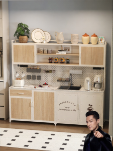 Multifunction Wall-Attached Storage Cabinet