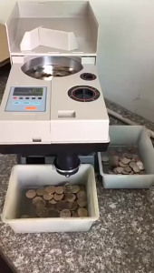 An LAN MALL【COD】Automatic Electronic Coin Counter & Sorter Machine Fast Coin Sorting for Game Coins & Daily Currency Bank station coin automatic counting machineHeavy Duty Commercial Grade for Shop Business & Bank Use