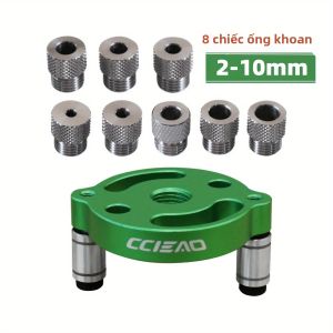 Wnew | Dụng Cụ Định Vị Dọc Chế Tạo Bằng Gỗ Có Thể Điều Chỉnh Để Khoan Lỗ Thẳng 3-10mm Dụng Cụ Cầm Tay Bằng Hợp Kim Nhôm Chính Xác Dành Cho Người Lớn (nam/nữ)
