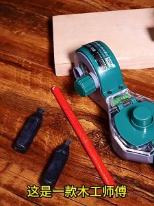 【COD】Scribes Ink Draw Line Marker Hand-Operated Ink Marker Carpenter Tools Creative Construction Measuring Tools