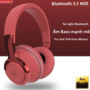 Tai Nghe Chơi Game Siêu Trầm Có Đèn RGB Bluetooth Không Dây Âm Thanh HIFI Giảm Tiếng Ồn Tai Nghe Mic HD Dành Cho Game Thủ