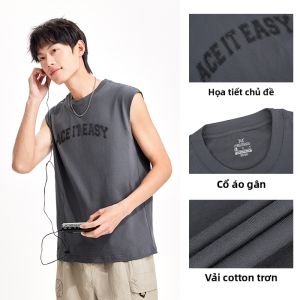 361° | Áo Thun Ngắn Tay In Hình Mỏng Gió Phù Hợp Mùa Hè 100% Cotton