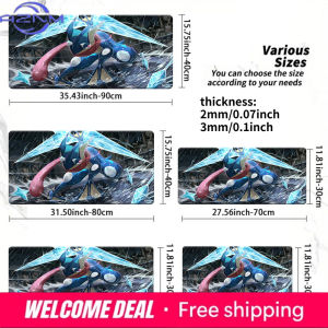 Potdemiel | Greninja Water Shuriken TCG Playmat Non-Slip Washable Gaming Desk Mat