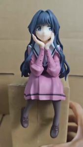 Bandai | Kaoruko Waguri Figure The Fragrant Flower Blooms With Dignity Noodle Stopper Sitting Pose PVC Model Ornament Collectible Toy