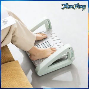 Desk Pedal Ergonomic Footrest 2-Level Height Adjustable Angle Office Foot Rest Stool for Under