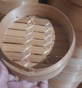 Klakat Bambu Dimsum 13cm Kukusan Bambu 1 Wadah saja