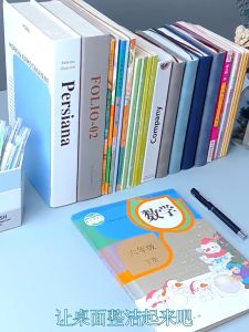 🇲🇾 Ready Stock 2pcs Metal Bookend L-Shape Book Stand Bookshelf Organizer Stationery Pemegang Buku Pendirian Rak Buku书架书立