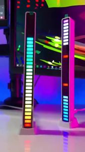 [Giao hàng 24 giờ] Đèn nháy theo nhạc Led RGB cảm ứng âm thanh  32 hạt Led 16 triệu màu không App