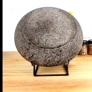 Dudukan Cobek / Rak Cobek Tempat Penyimpanan Cobek dan Ulekan Simpel dan Rapi