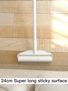 Extra large lengthened Roller Sticking Device Retractable Large Floor Lint Roller Extra Sticky Multifunction Pet Sticky Hair Remover Dog Fur Dust Catcher