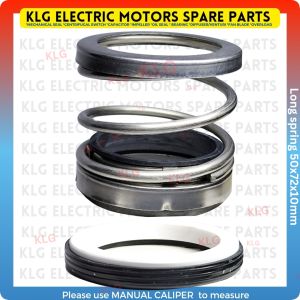 Mechanical seal 50mm x72x10 Long spring for water pump