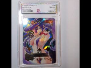 Waifu Khung PSAVN Thẻ Cô MONA Genshin Impact SSR Holo Trading Card 2119 NF6 1-18