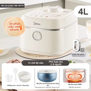 Midea | Nồi Cơm Điện Không Dính Nấu Nhanh 5L