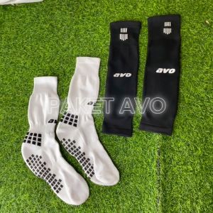 Kaos Kaki Avo Pendek Anti Slip Sambung Avo Futsal Kaoskaki Olahraga Sepakbola Anti Licin All Size