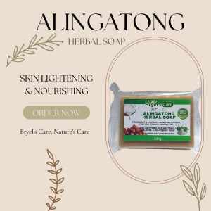 Alingatong Herbal Soap Natural Bath Soap for Skin Lightening Anti Odour Anti Acne Anti fungal