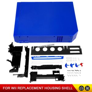 Upgrade New For WII 4 Colors Full Set Replacement Housing Shell Case Cover With Buttons For WII Console Mod Case Game Accessory
