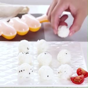 Cetakan Nasi Bento Bola Bulat & Centong Rice Ball Shaker