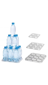 Bộ Khay Tháp Nước 3 Tầng Việt Nhật 5729 Bày Bia rượυ Set Tháp Nước Ngọt Trong Suốt - TADAHOME