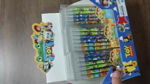 52TOYS | Toy Story Magic Xóa Được Bút Gel Bộ 6/24 Chiếc 0.5 Mm Mịn Điểm Mực Xanh Dành Cho Học Sinh Văn Phòng Học Tập Quà Tặng Sinh Nhật