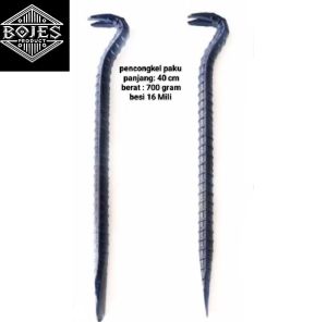 congkelan paku atau pencongkel paku kayu dll