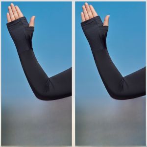 MiiOW | Cat Woman Summer Ice Silk Sun Protection Sleeve Covers Womens Style 2024 New Ice Sleeve Large Size For Cycling And UV Protection