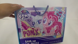 My Little Pony Activity Book & Floor Puzzle Large Gift Set For Kids To Play & Learn